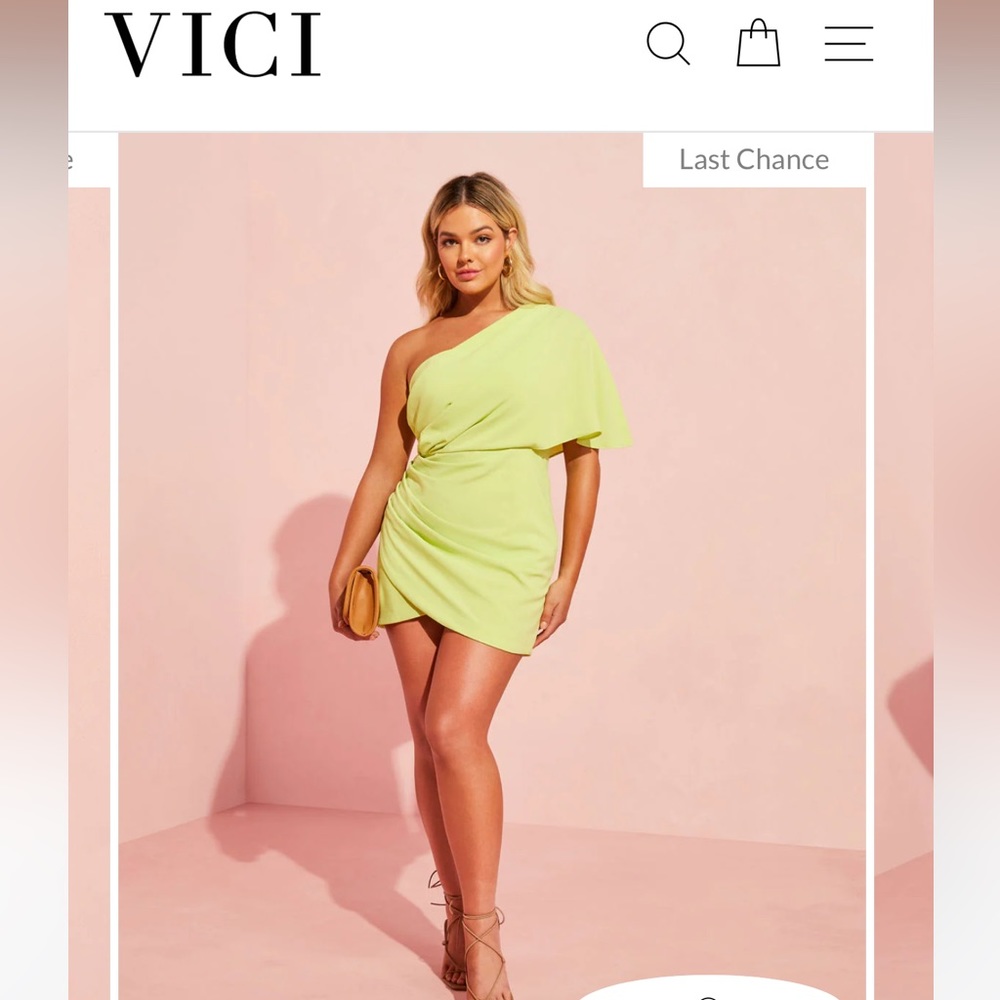 Vici last chance - All Nighter One Shoulder Mini Dress